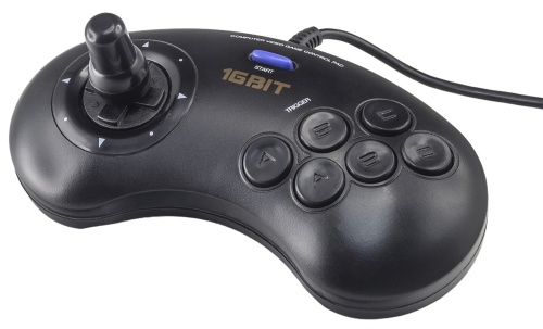 Геймпад проводной Retro Genesis Controller 16 Bit Arcade Max[16 BIT]
